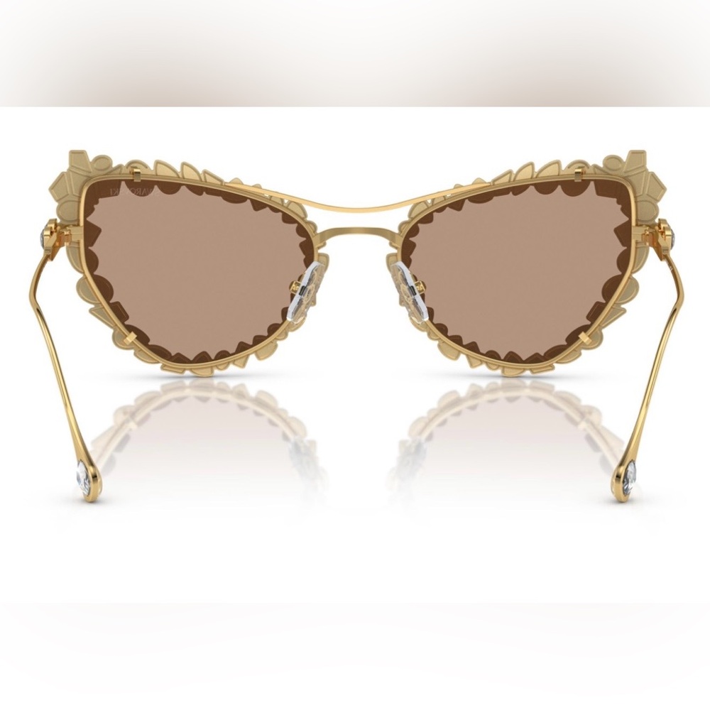 Swarovski Gold Crystal Sunglasses - Picture 4 of 7